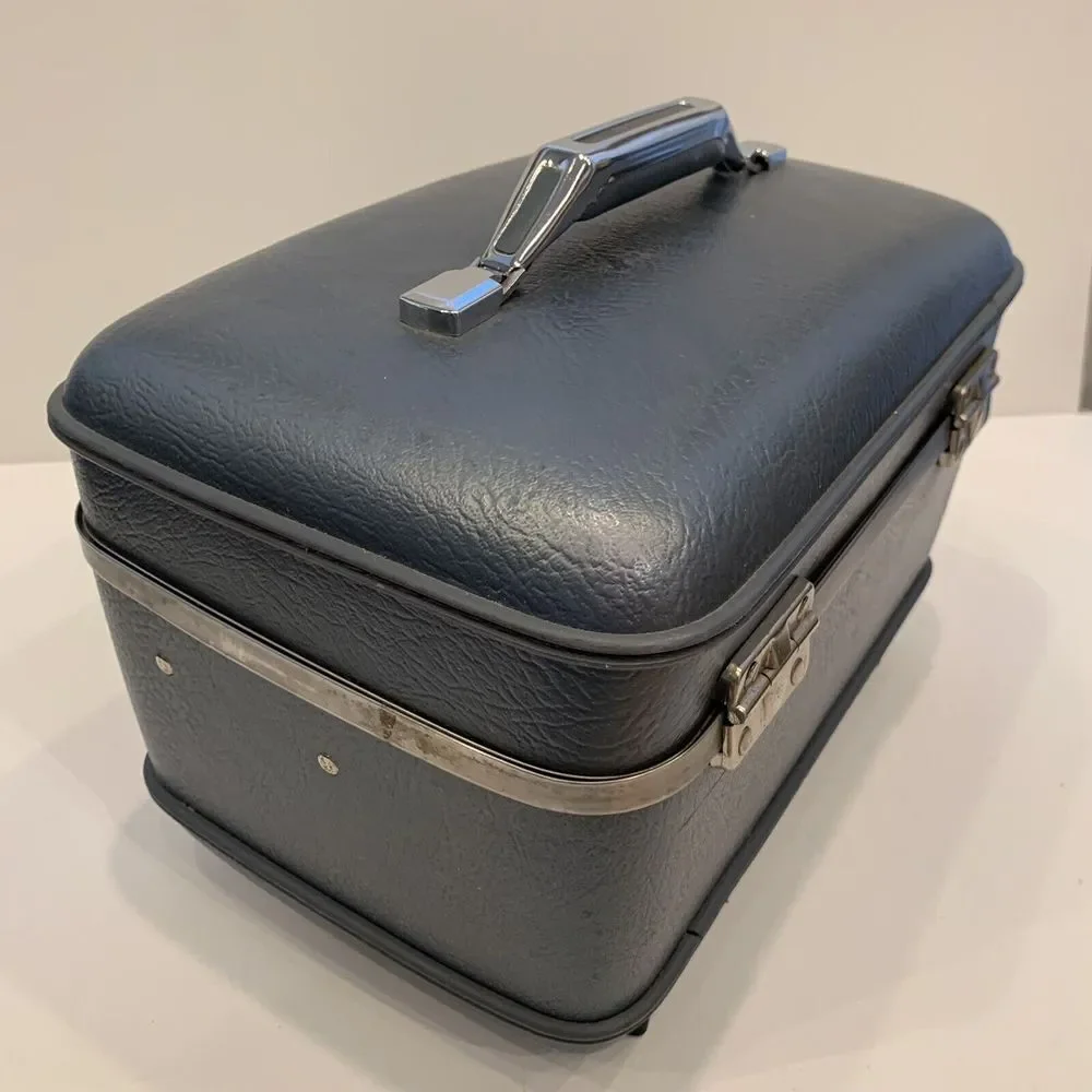 Vintage Train Case American Tourister Luggage Mid Century Carry‎ On